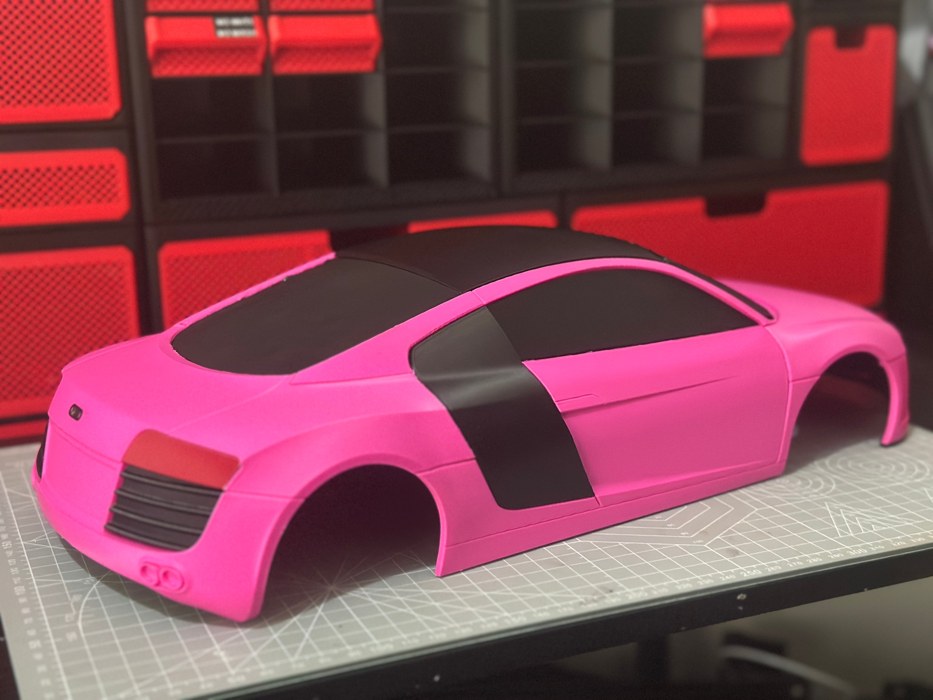1/10 Audi R8 RC Shell
