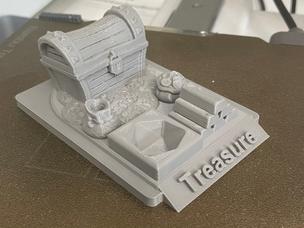 MTG 3D Treasure Token
