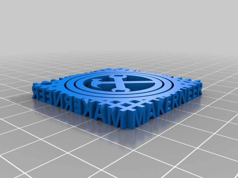 Hammer and Wrench Gimbal Keychain