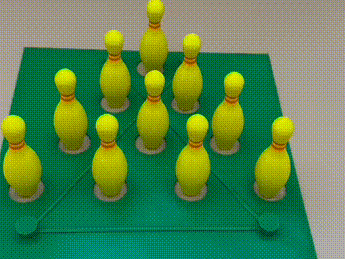 Mini Table Bowling Set