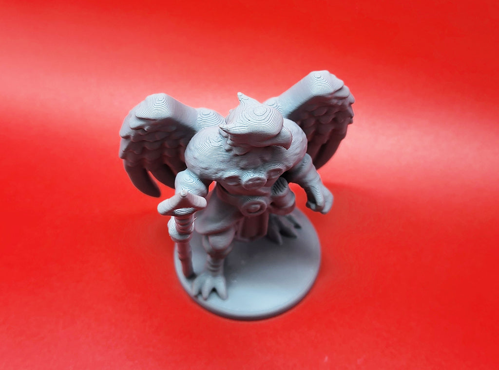 Aarakocra Warrior Miniature