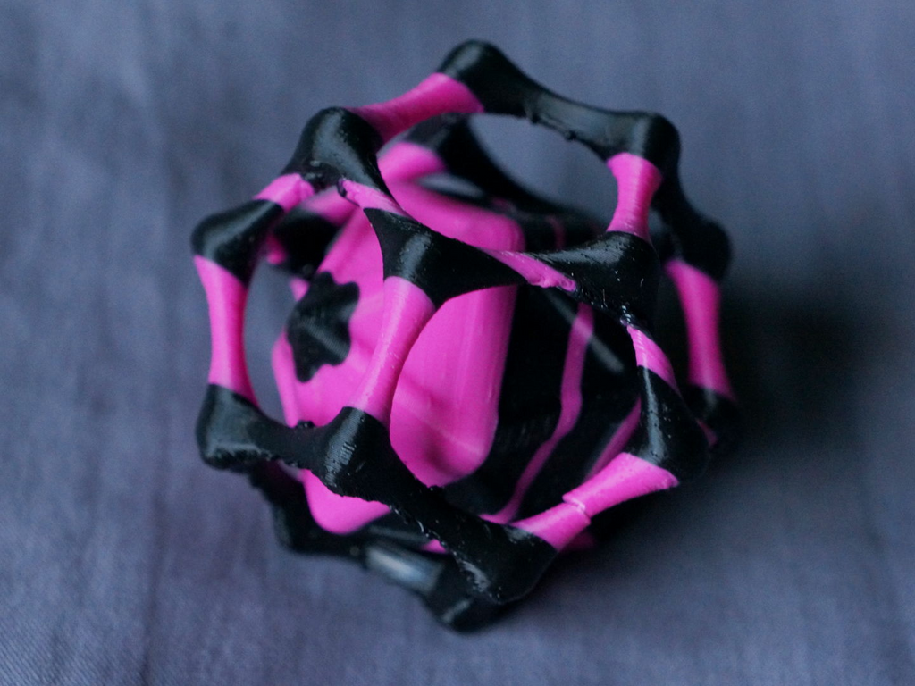 Dual Pair Dodecahedron cage Icosahedron core