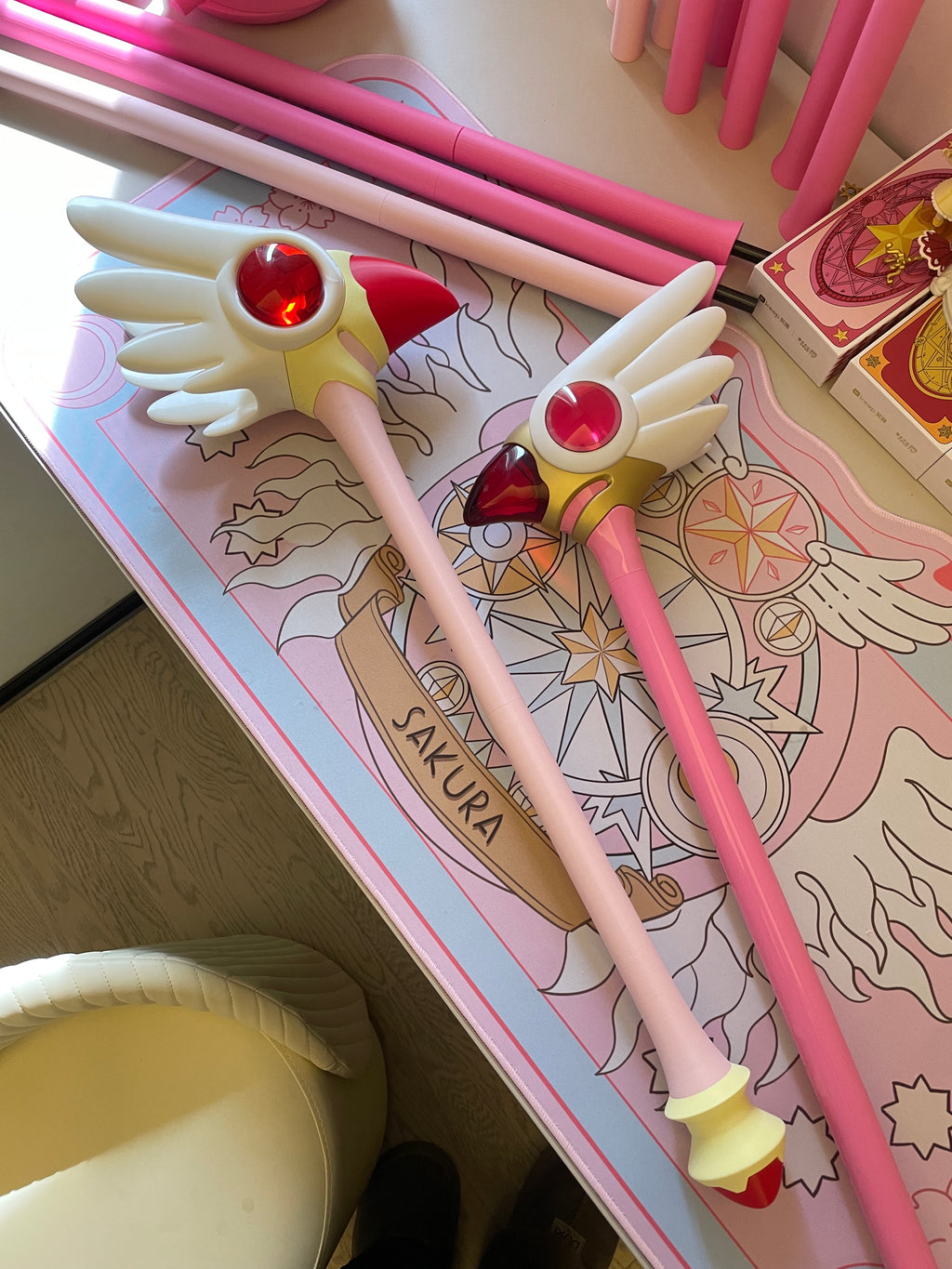 【月钱牛马】魔卡少女樱百变小樱鸟头杖道具