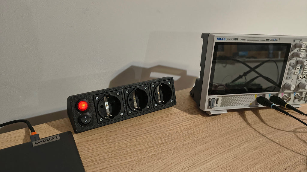 Desk Power Station & Strip - PCE Industrial Grade