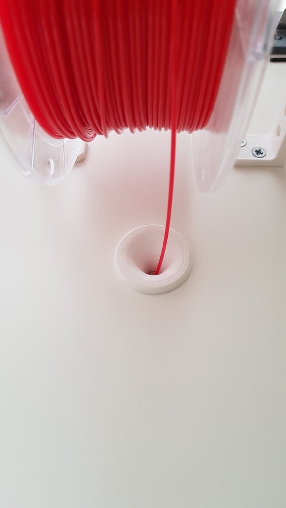 Filament Guide for Ikea Lack enclosure
