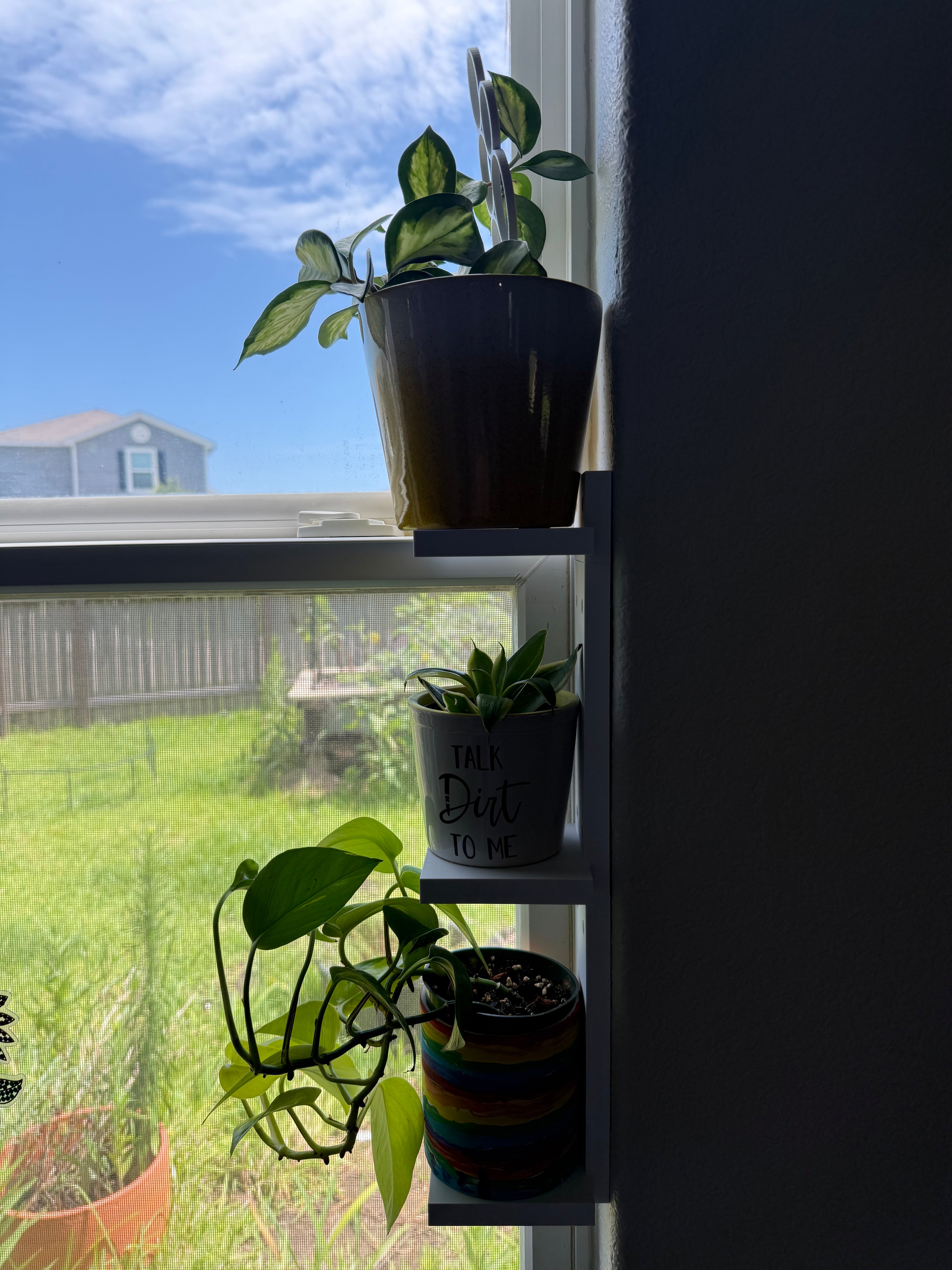 Stacking Window Planter Shelf