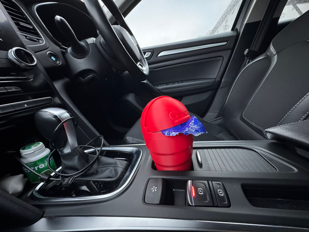 Auto Trash Bin Portable Car Trash Can