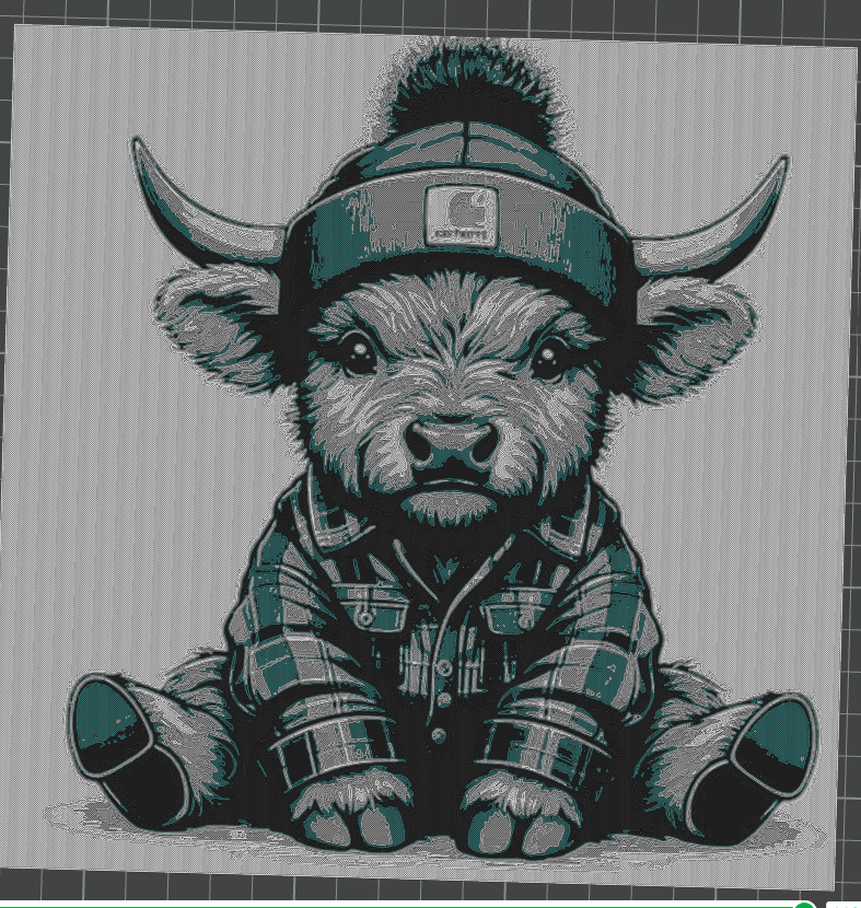 carhartt highland cow 2