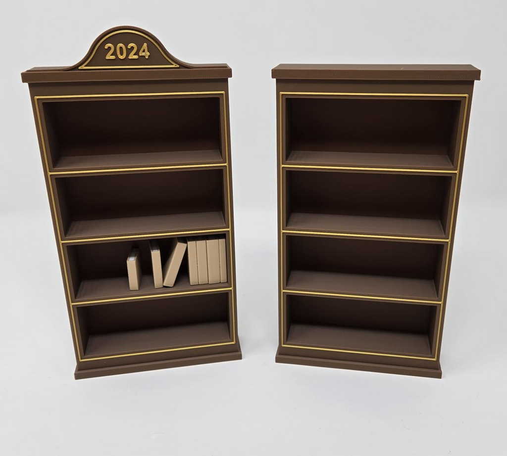 Miniature Bookcase Set