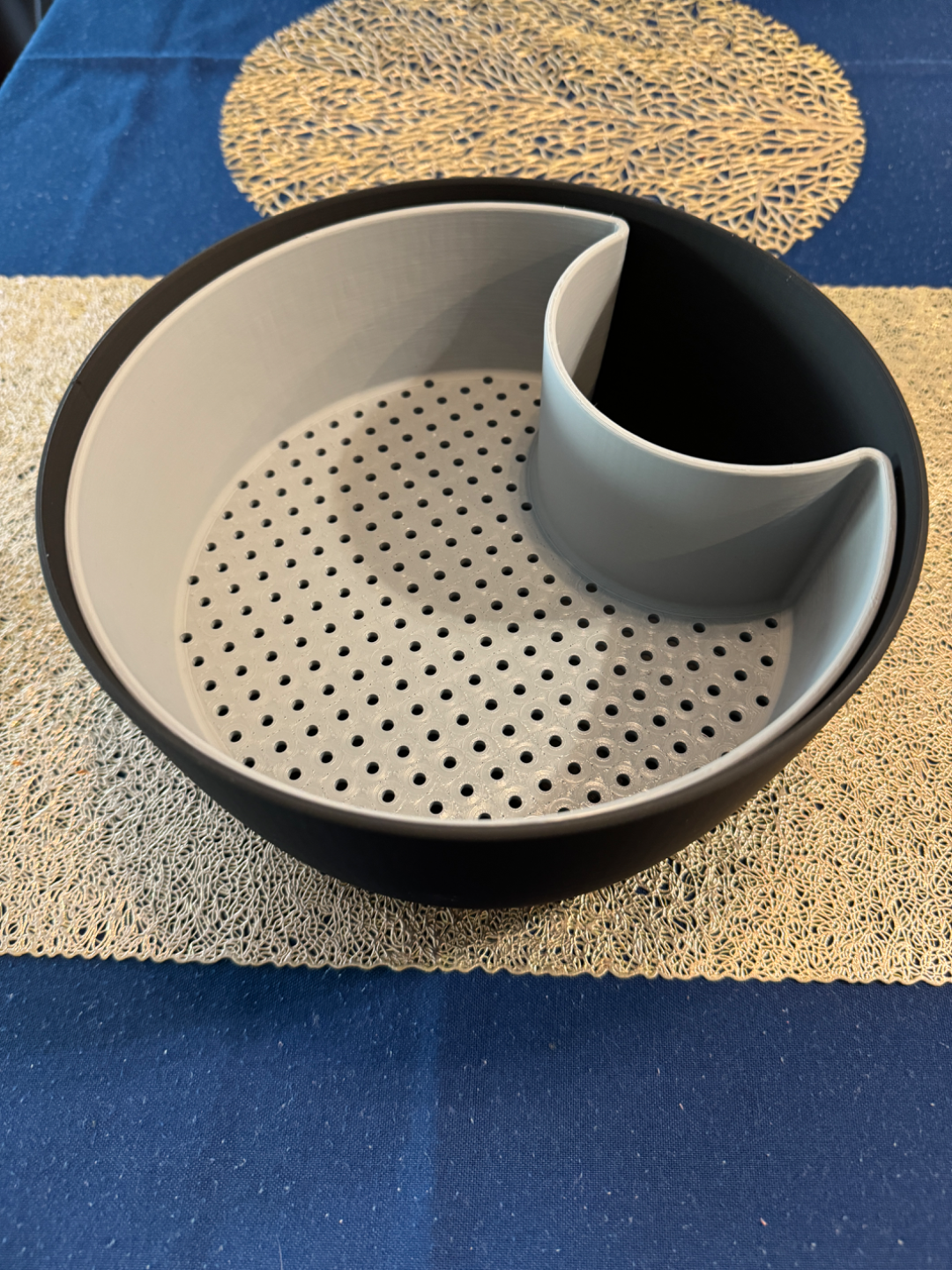 Pistachio/Peanut bowl with holes