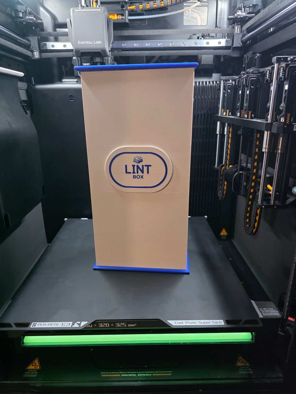 High-Capacity Magnetic Lint Bin