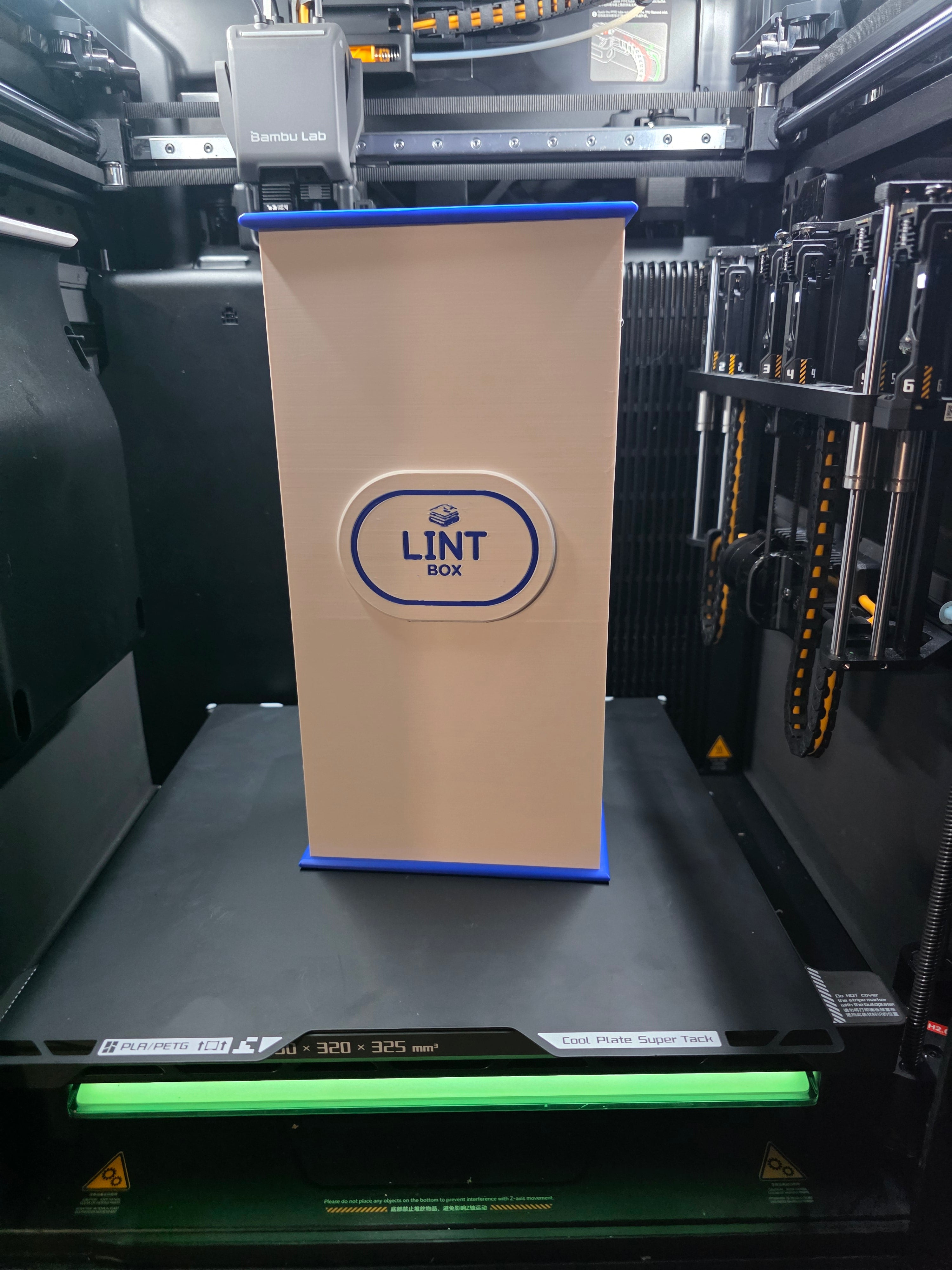 High-Capacity Magnetic Lint Bin