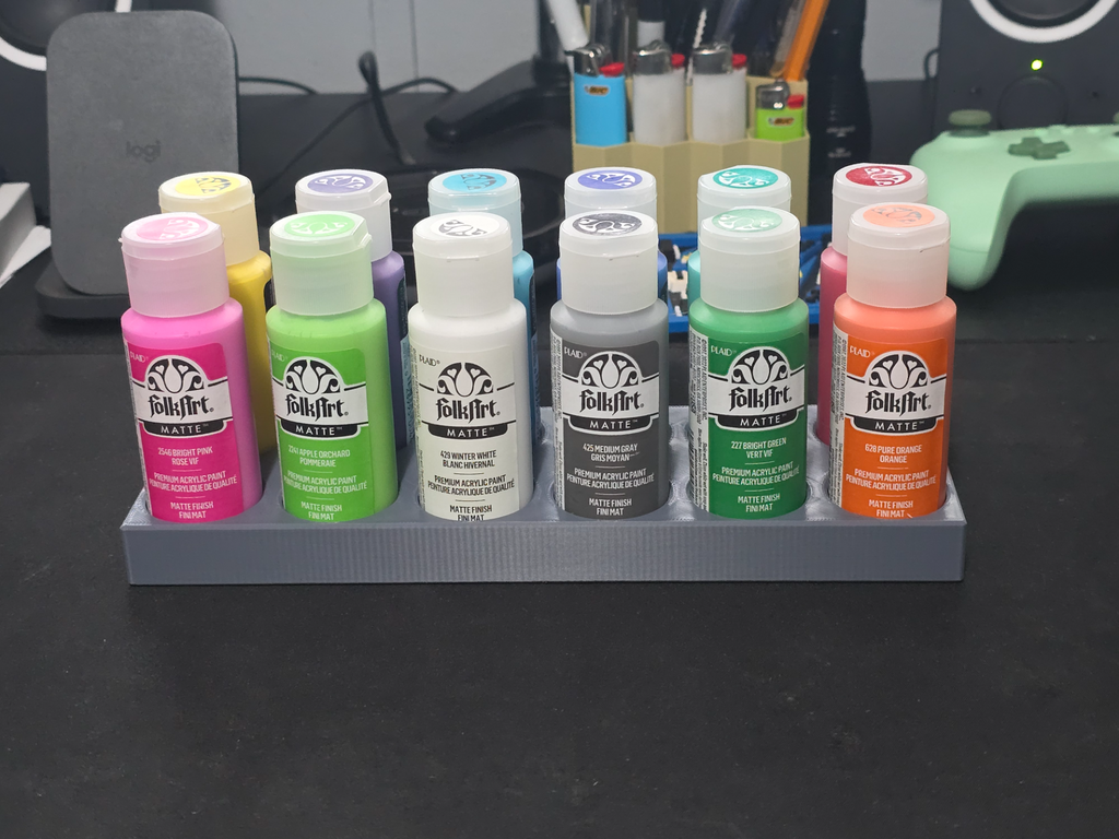 Acrylics Paint Holder