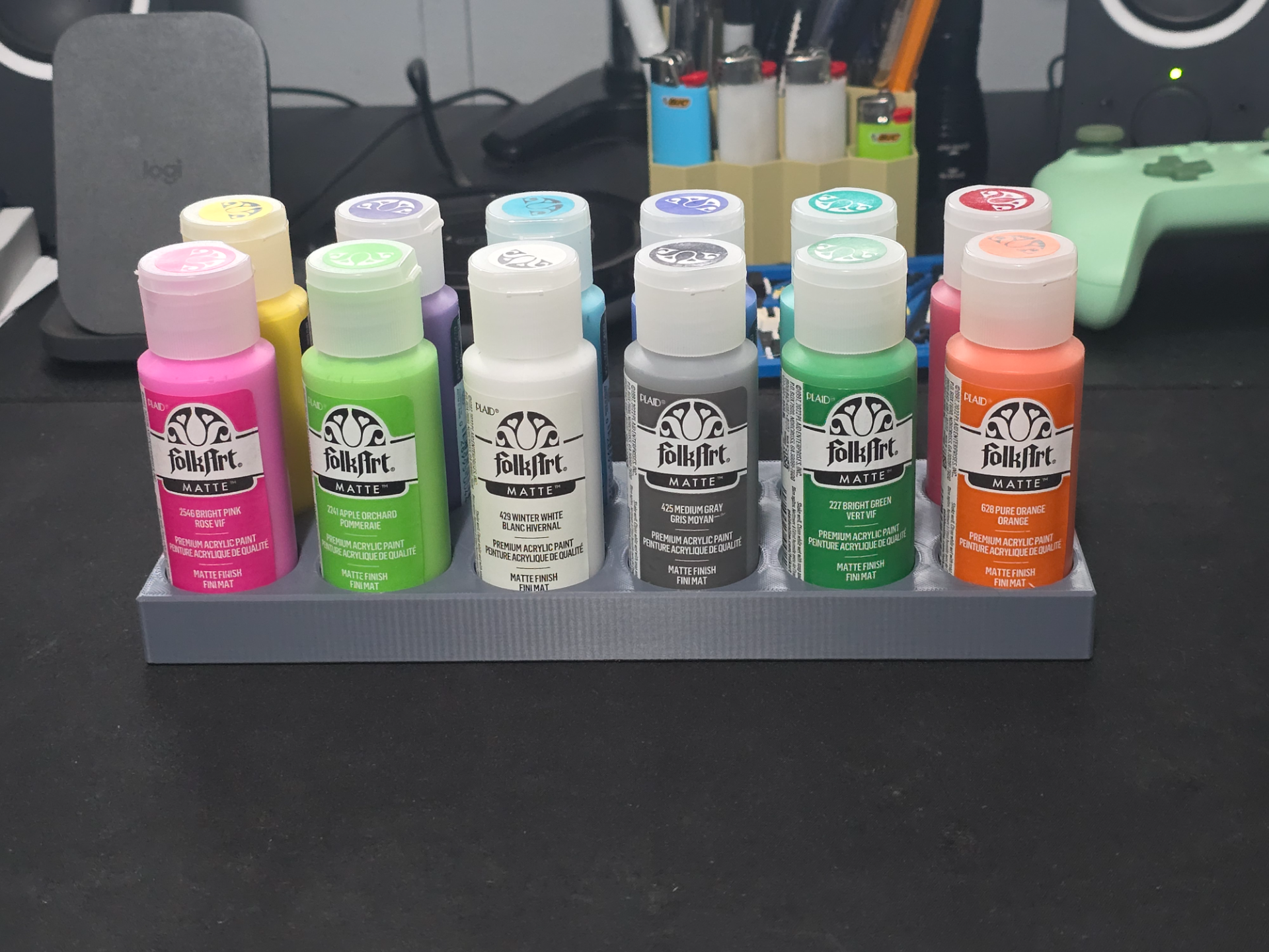 Acrylics Paint Holder