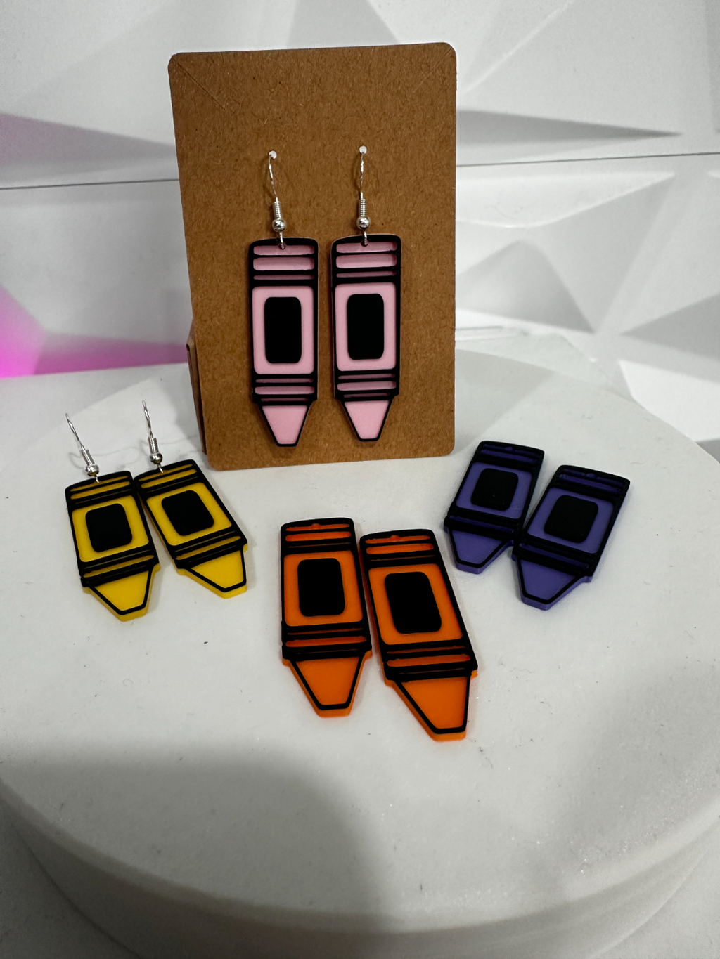 Crayon Earrings