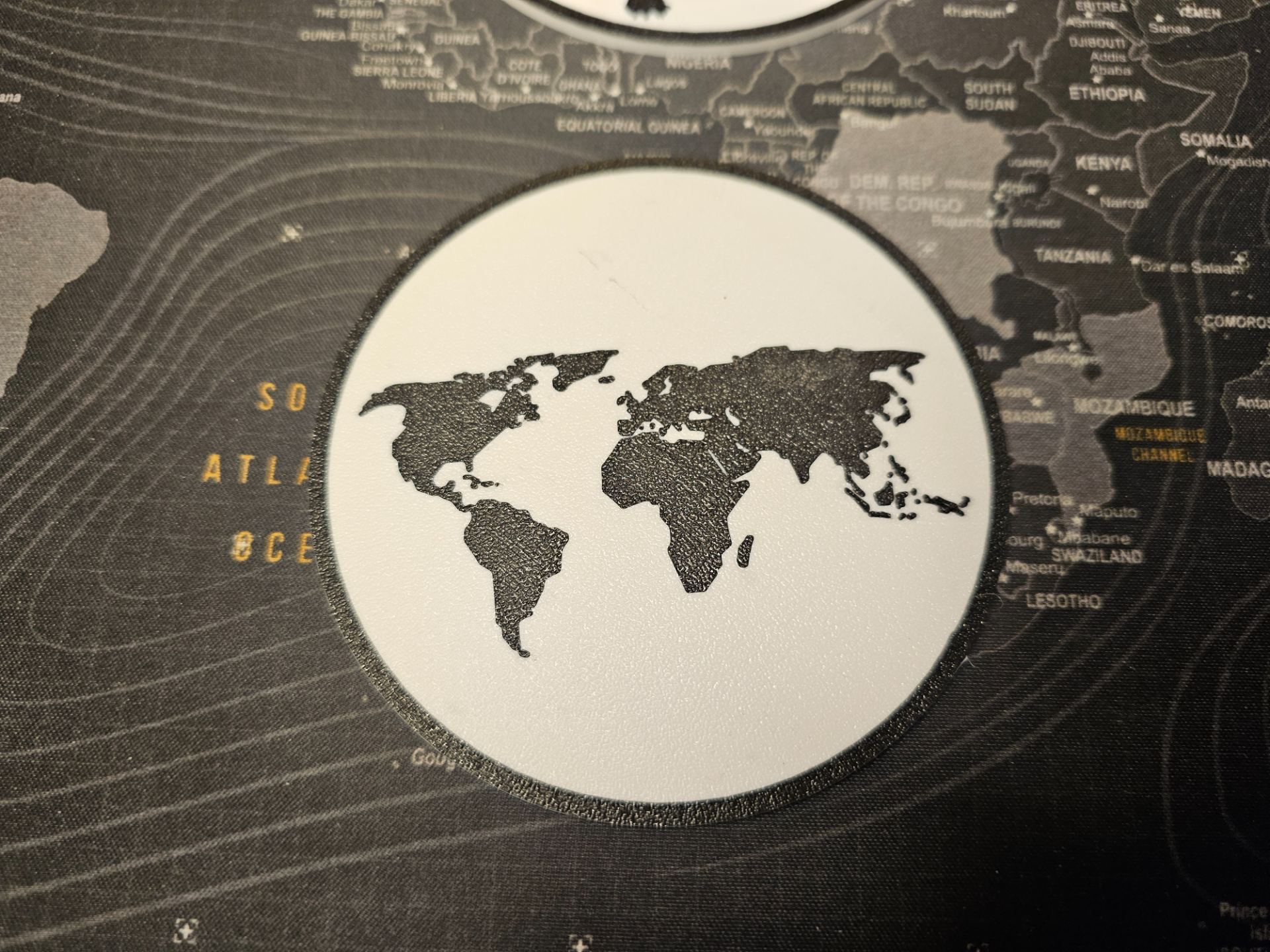 Drink Coaster World Map