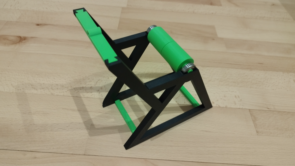Spoolholder with bearings