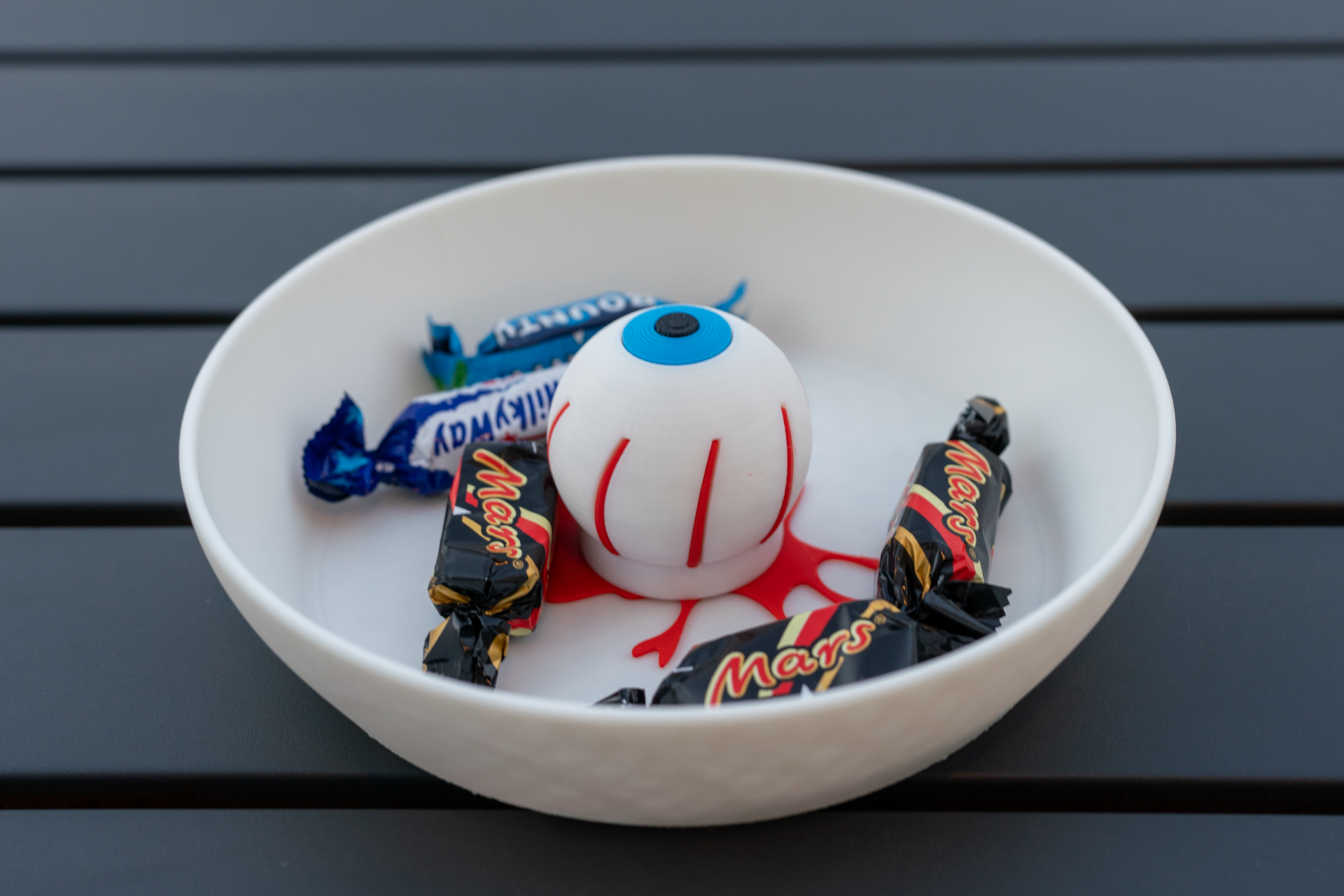 Halloween bloodshot eye candy bowl (no AMS)