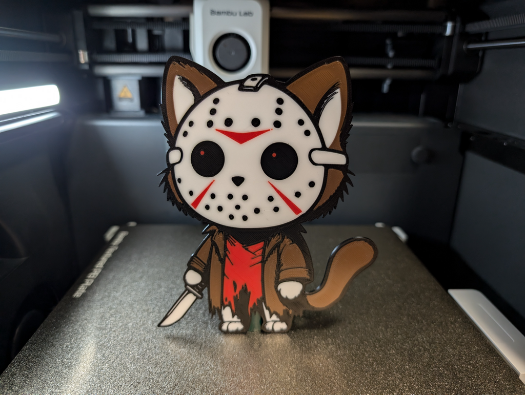 Jason Voorhees (Friday The 13th) Cat