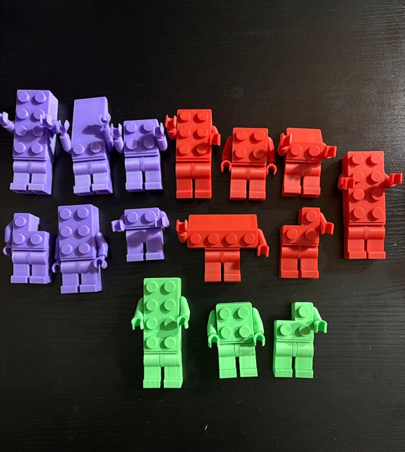 Brick Blocks Minifigs Pieces
