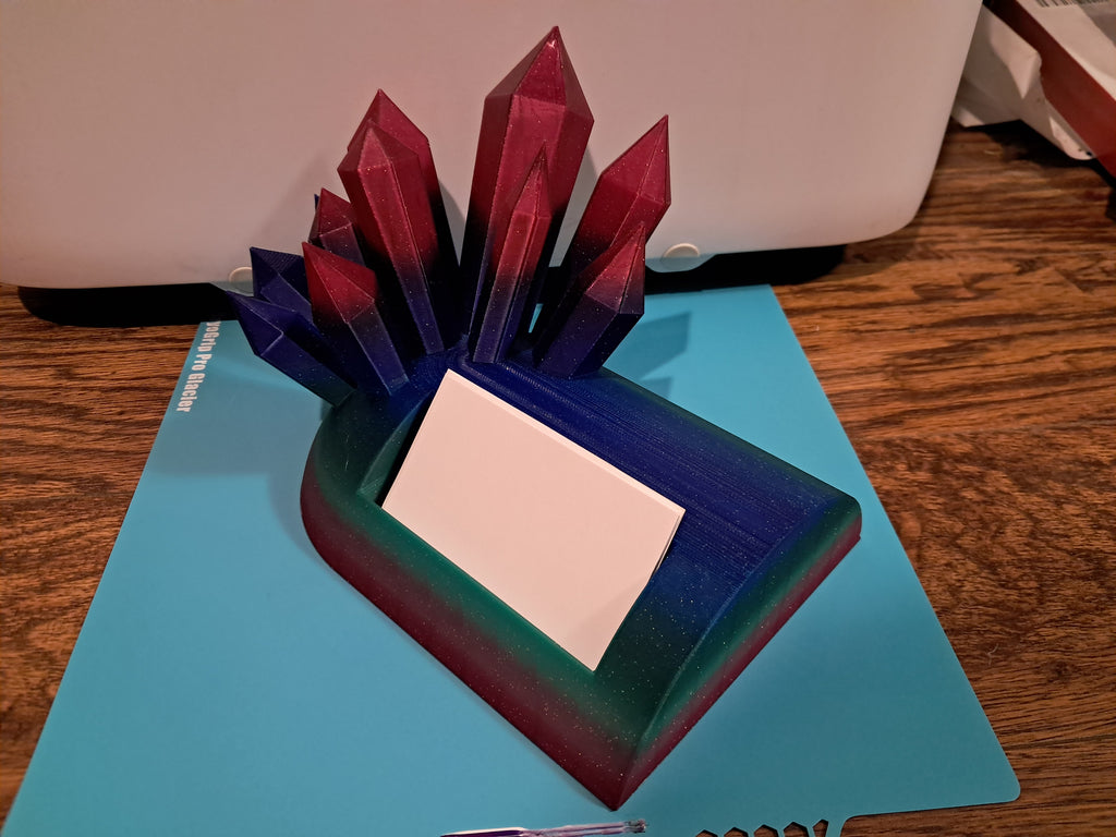 Crystal Business Card Holder