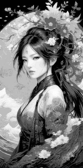 Asian High Fantasy Princess Bookmarks set of 3 - Hueforge