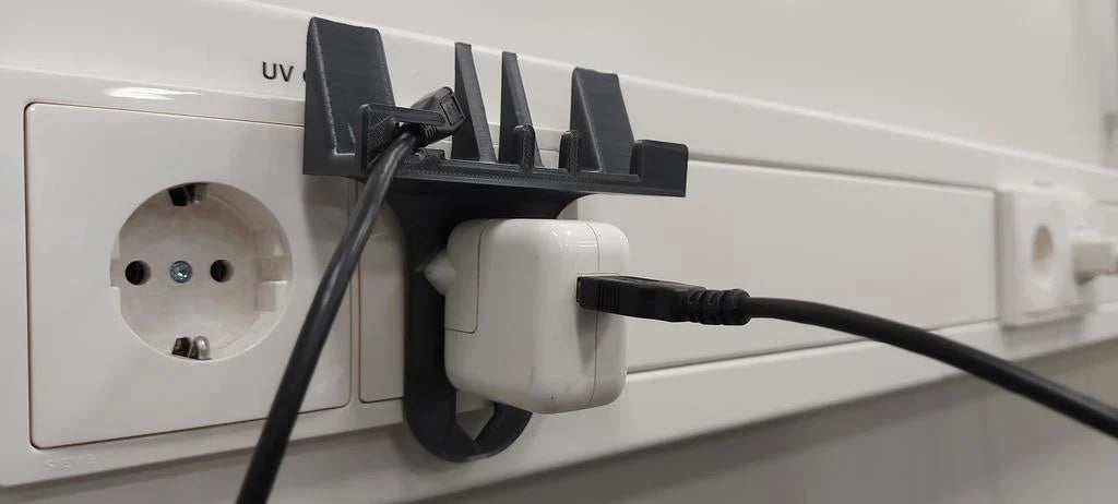 Chargestation for ANY mobilephone - short cable