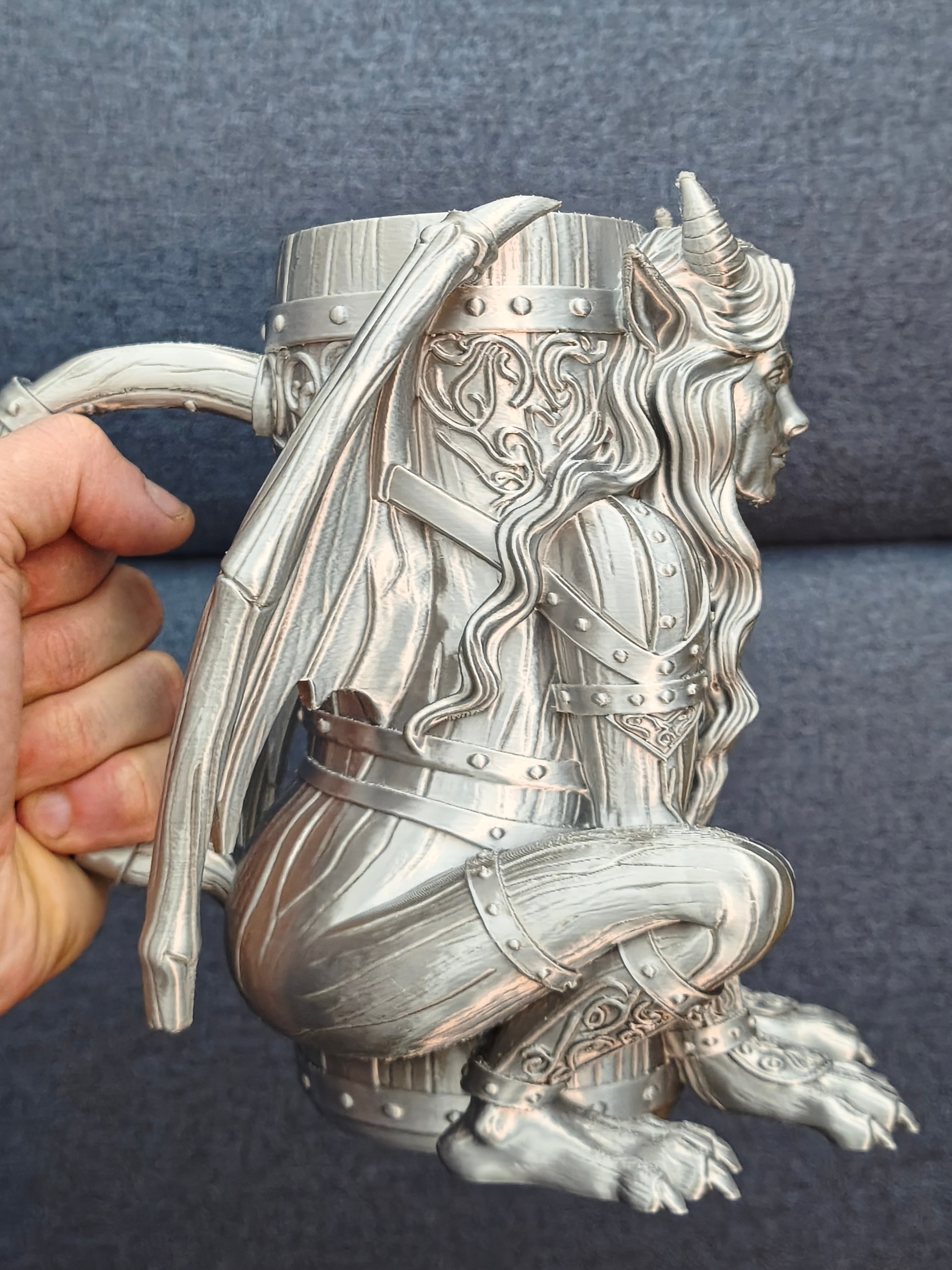 Temptress Gargoyle - Can Holder / Beer mug