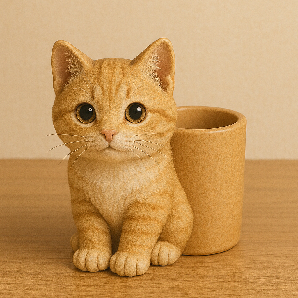 Cute Cat Pen/Pencil Holder