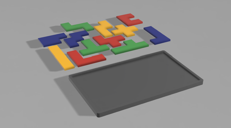 2D pentomino puzzle #1