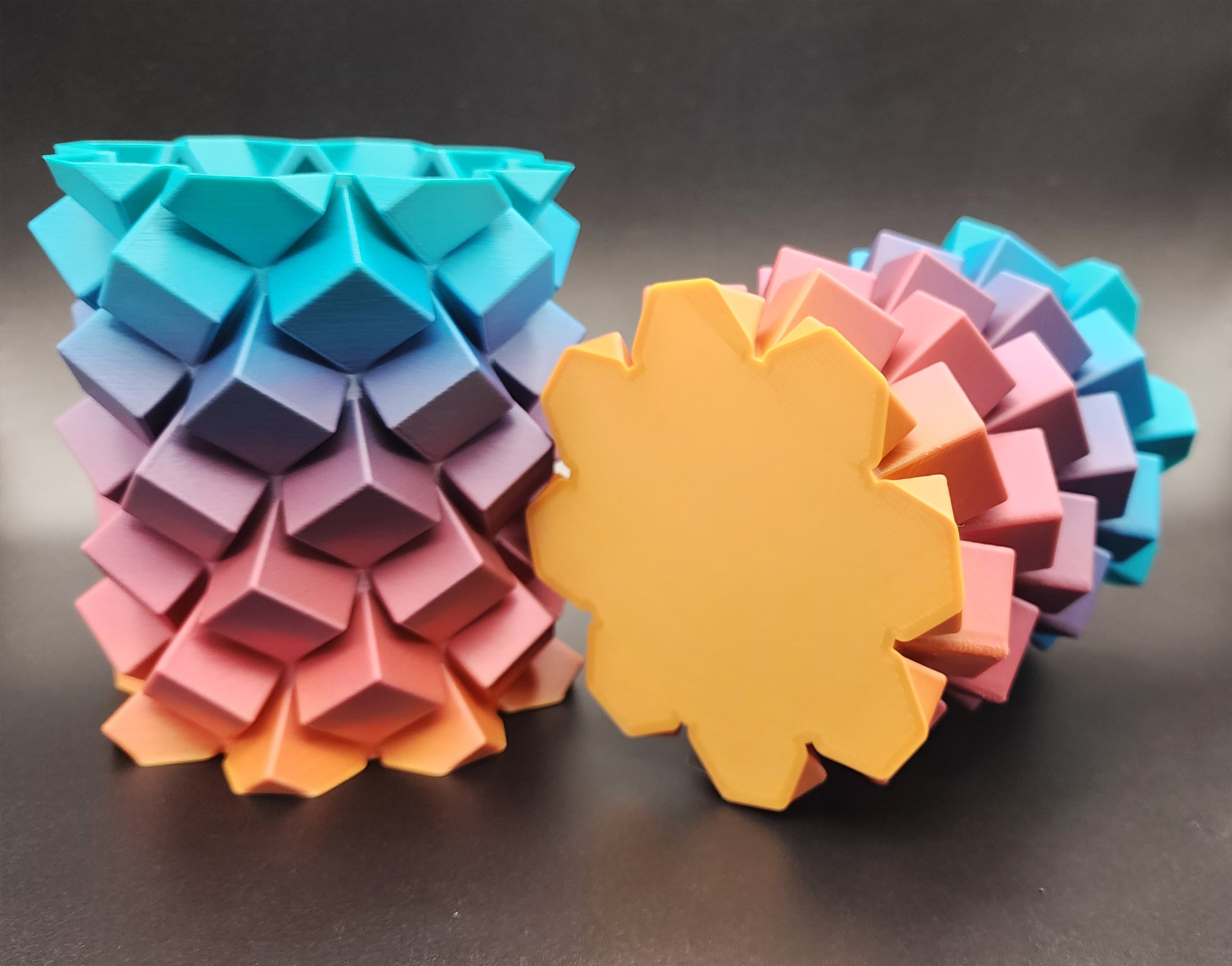 ◇ Sugar Cube Spiral Vases V2 ◇ Up/Down