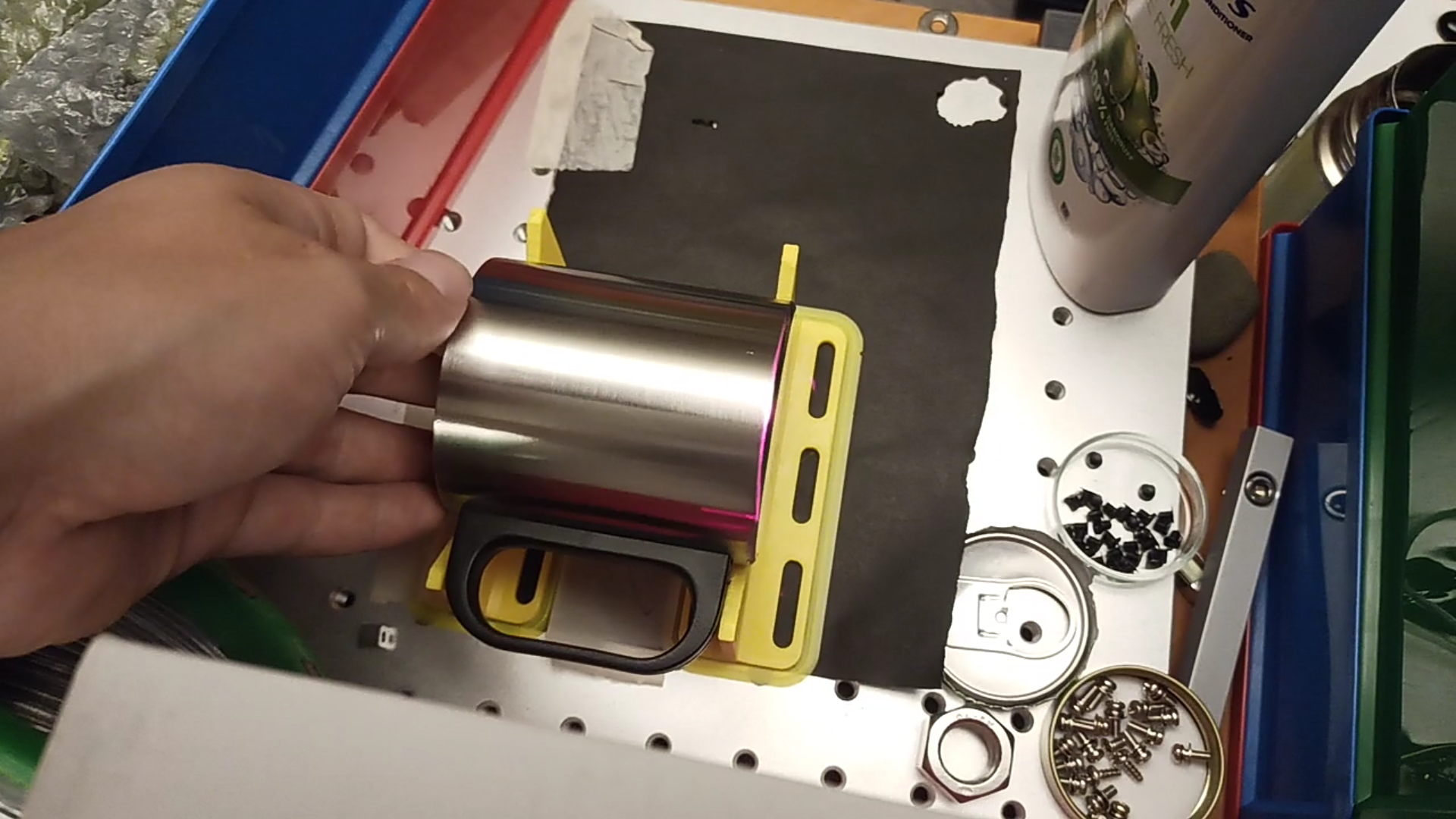 CO2 or fiber laser jig for round or long objects