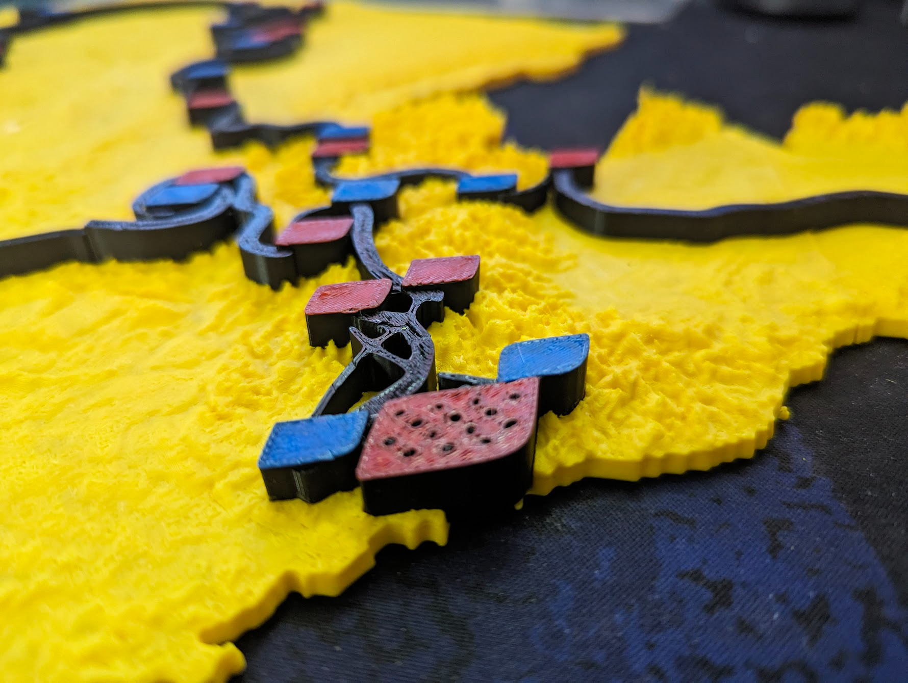 Map of Tour de France 2024