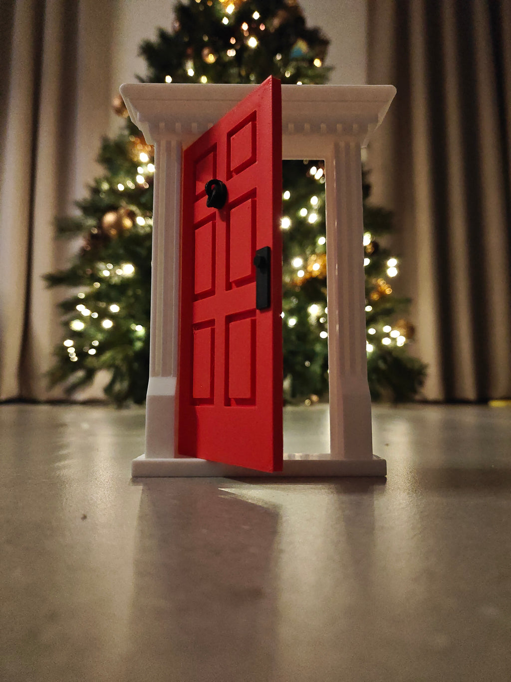 Elf door hinged