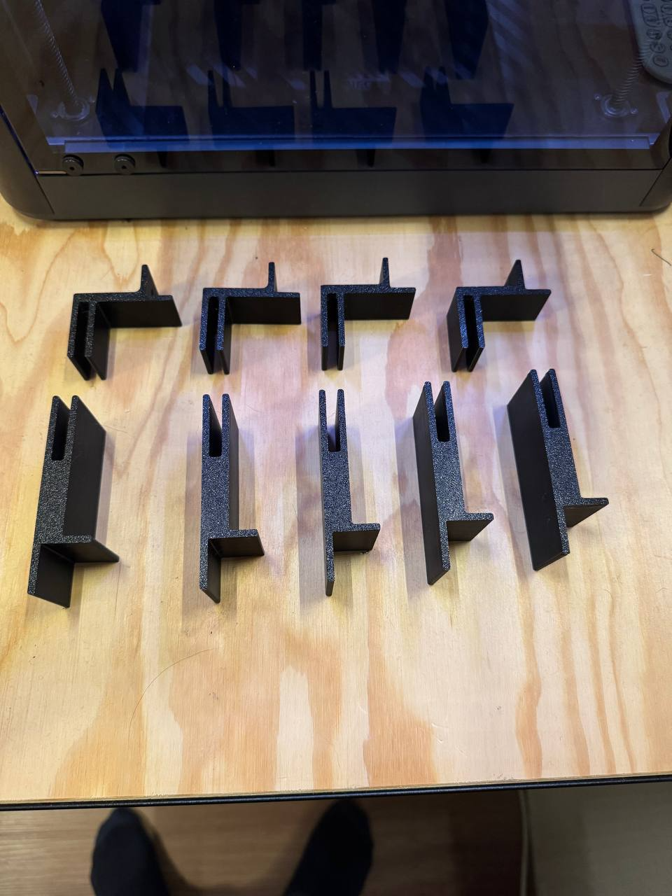 IKEA Skadis Fredde desk mount