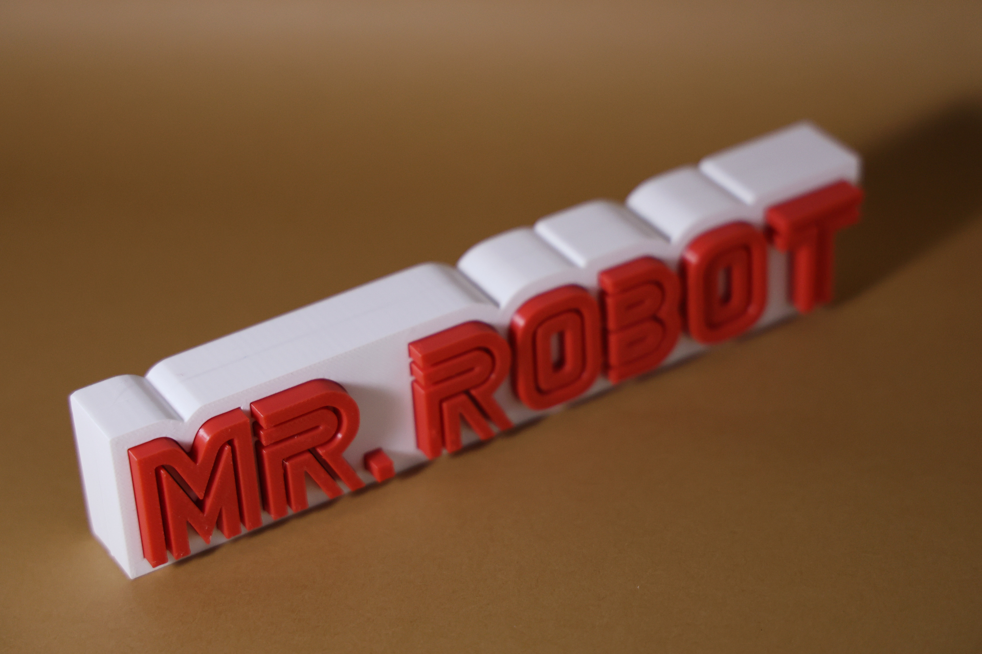 Mr. Robot Inlay Sign