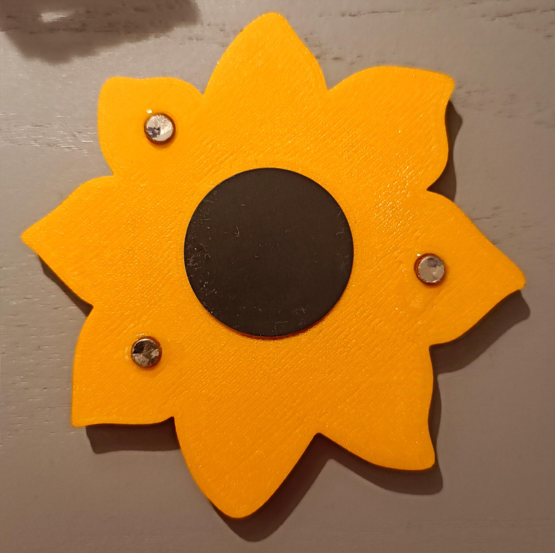 Sunflower Magnet with NFC