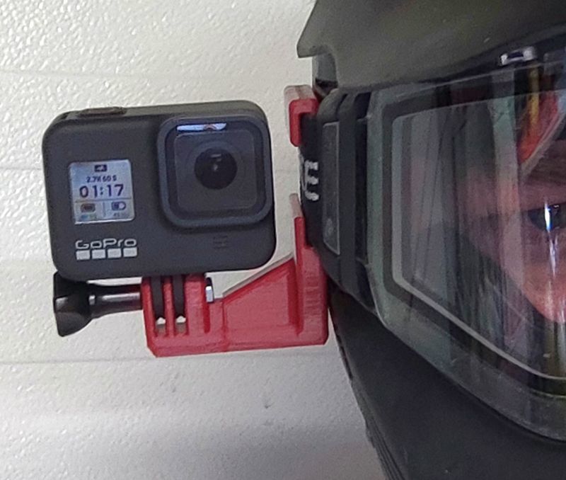 Paintball Goggle GoPro Mount