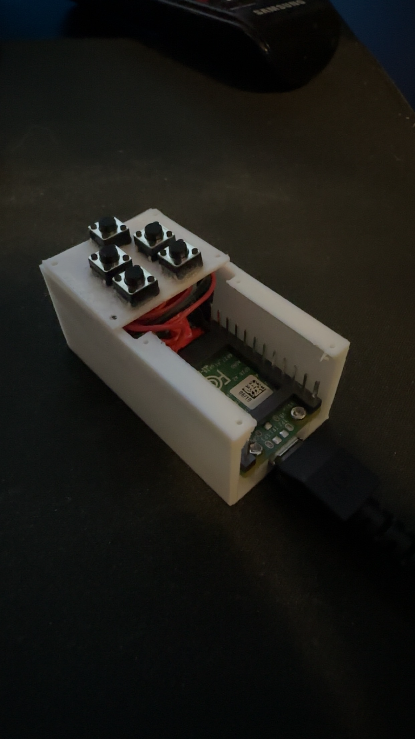 Pi Pico Case With SSD1306 OLED Slo
