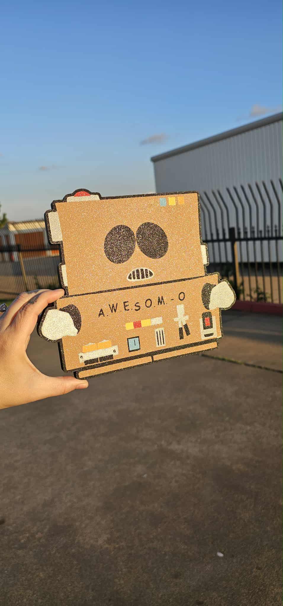A.W.E.S.O.M.-O South Park Cartman Robot Lightbox