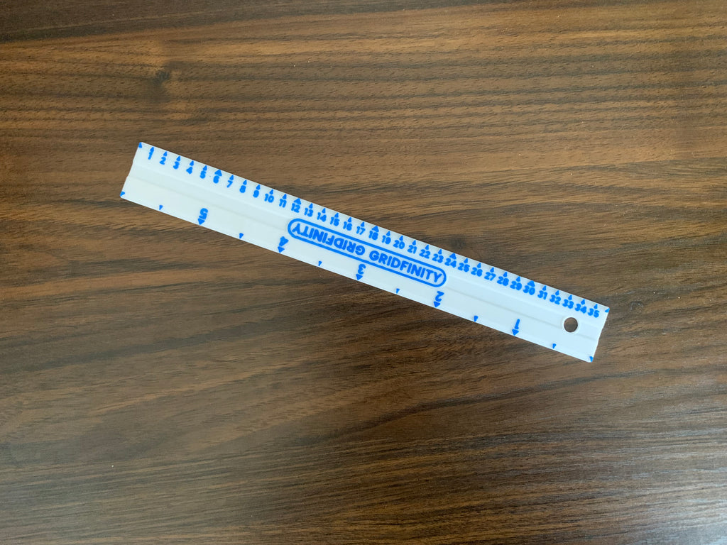 Gridfinity Ruler (6 Units Long)