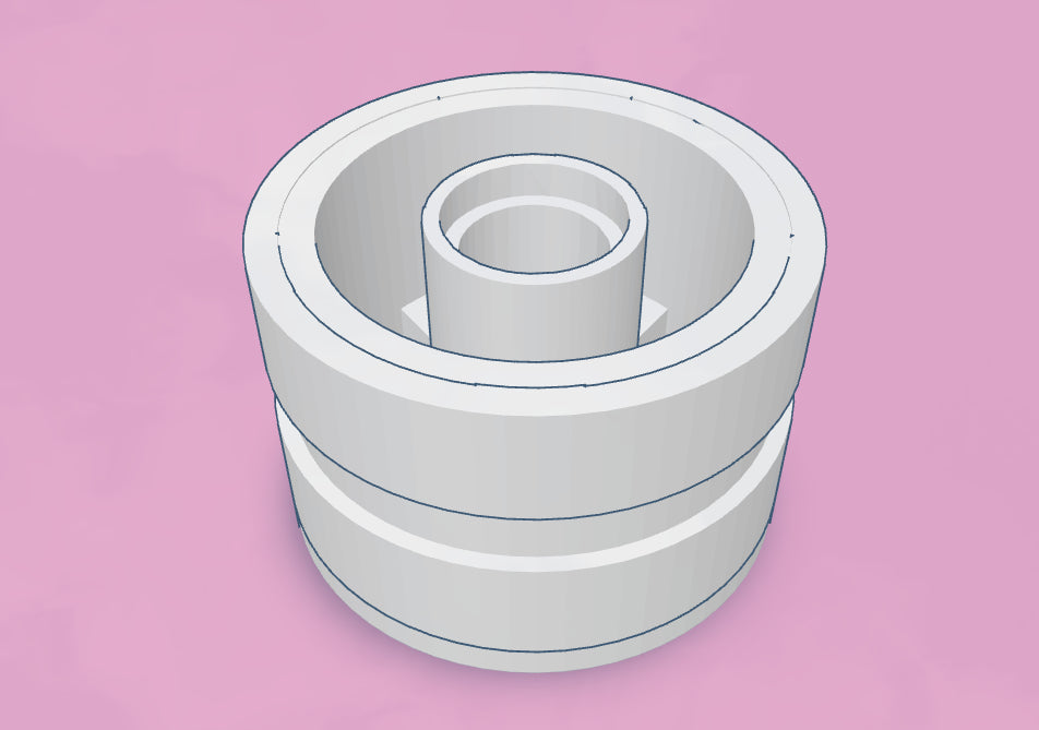 Legо Speed Champions Deep Dish Rim
