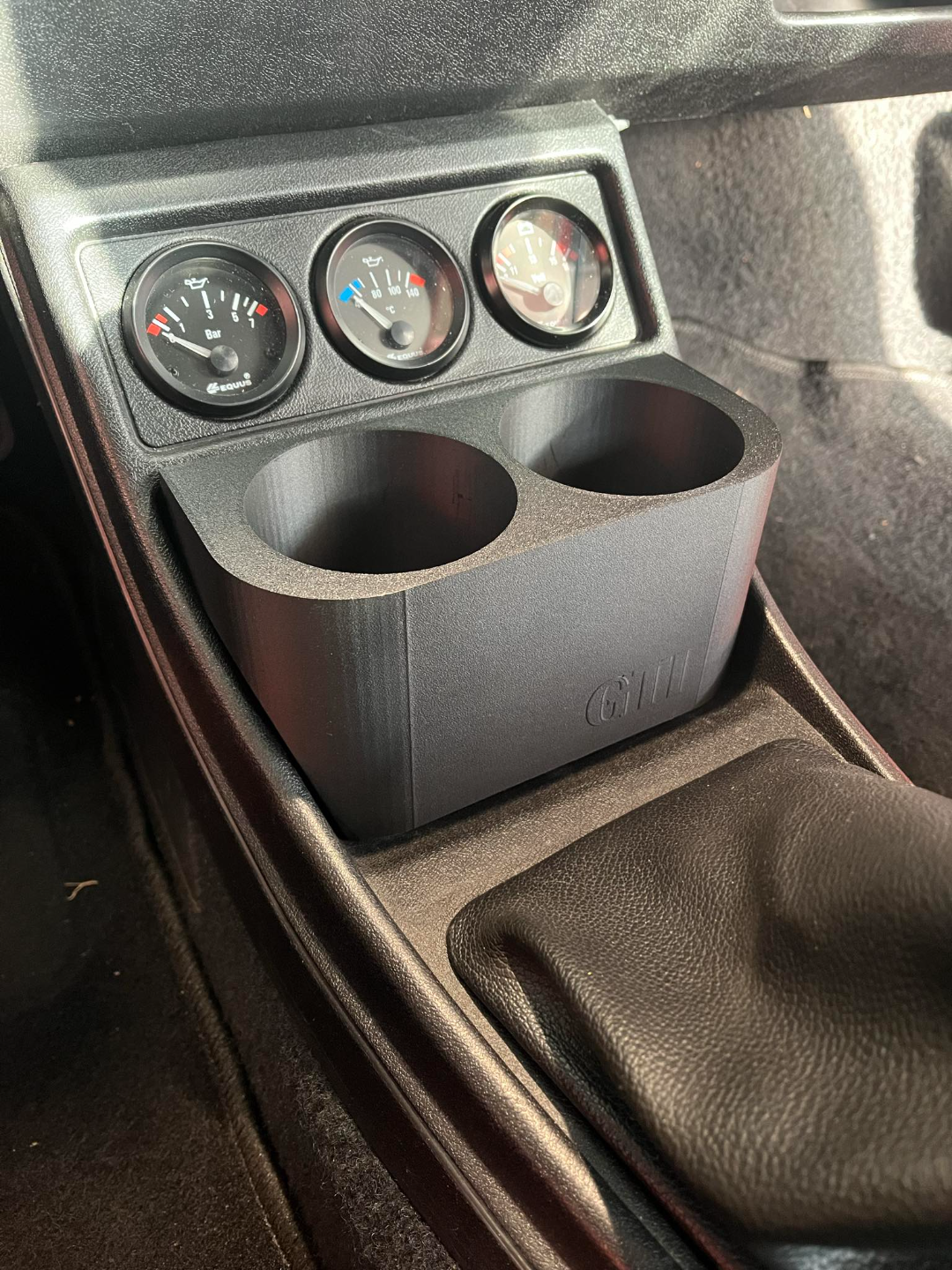 VW Golf MK1 GTi cup holder / center console