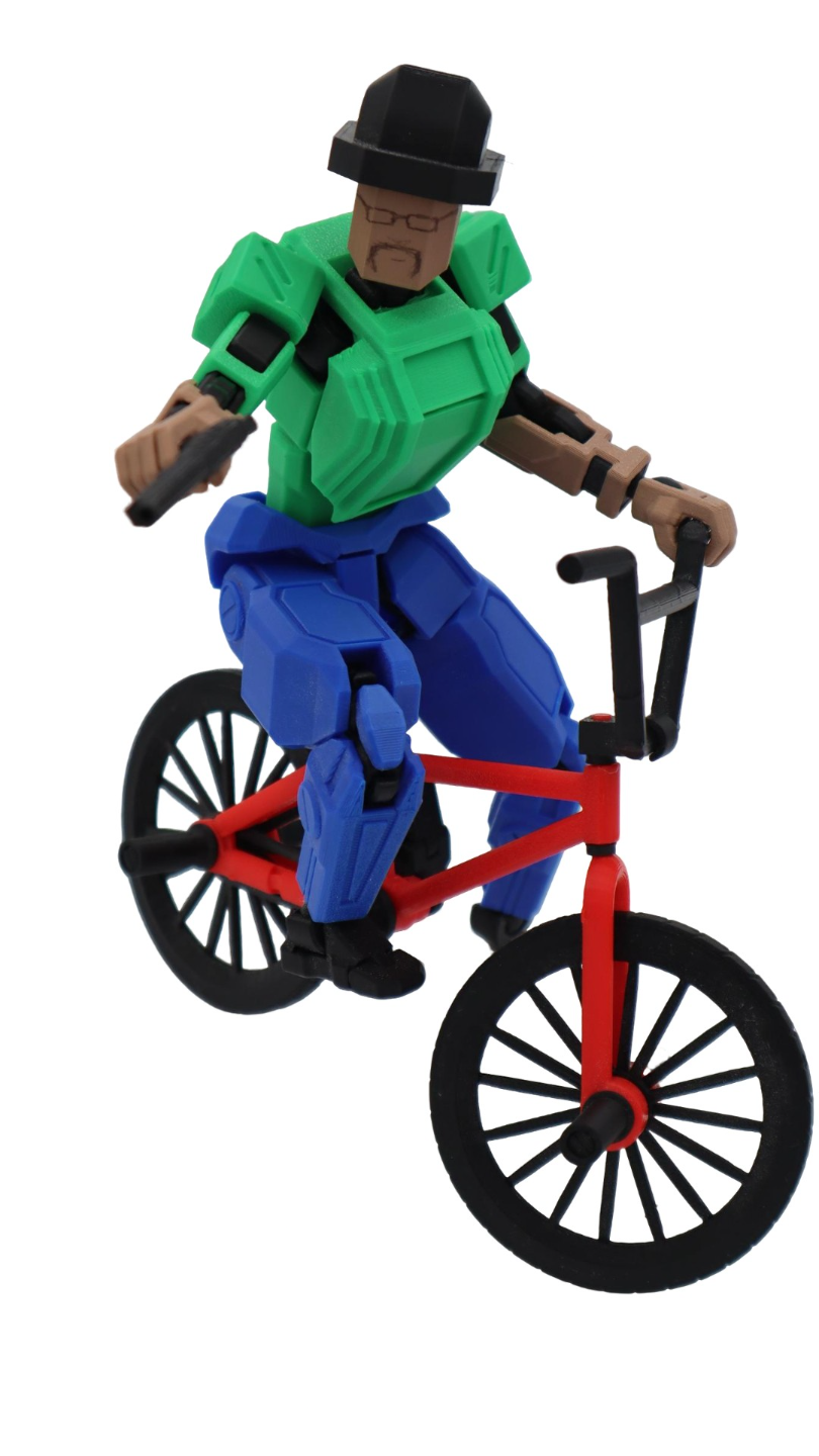 Dummy 13 finger BMX bike