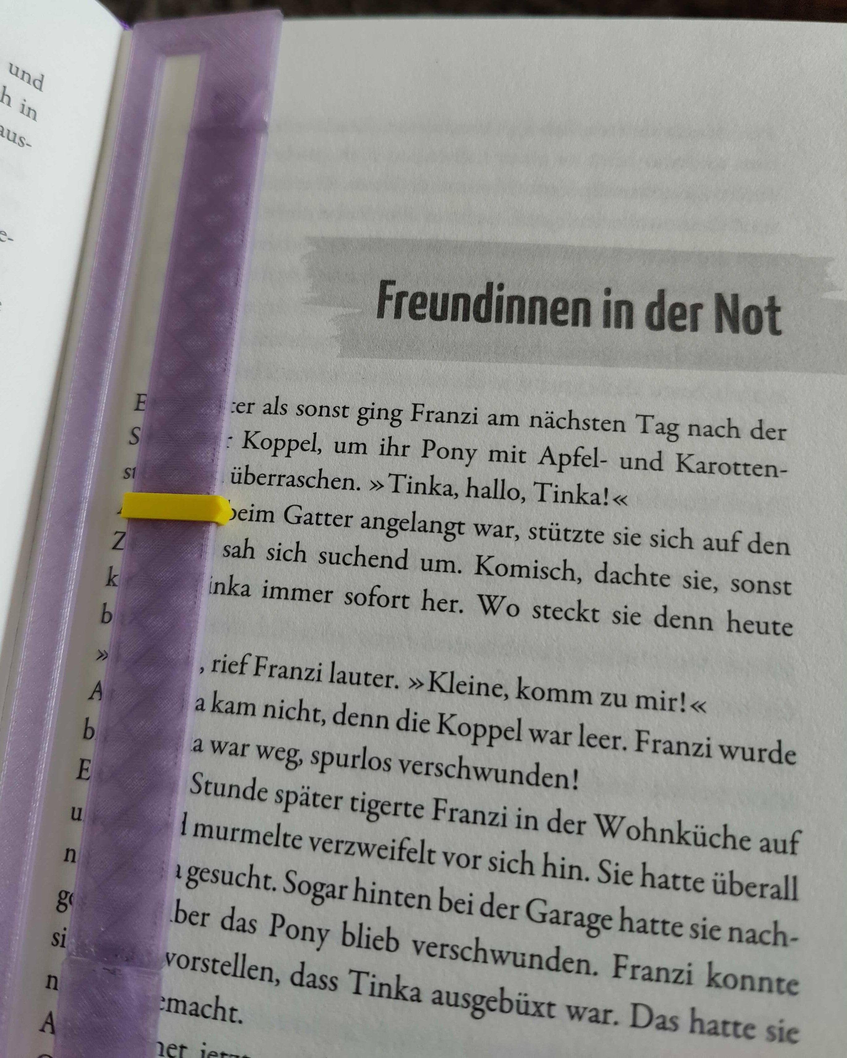 Bookmark with Line Marker