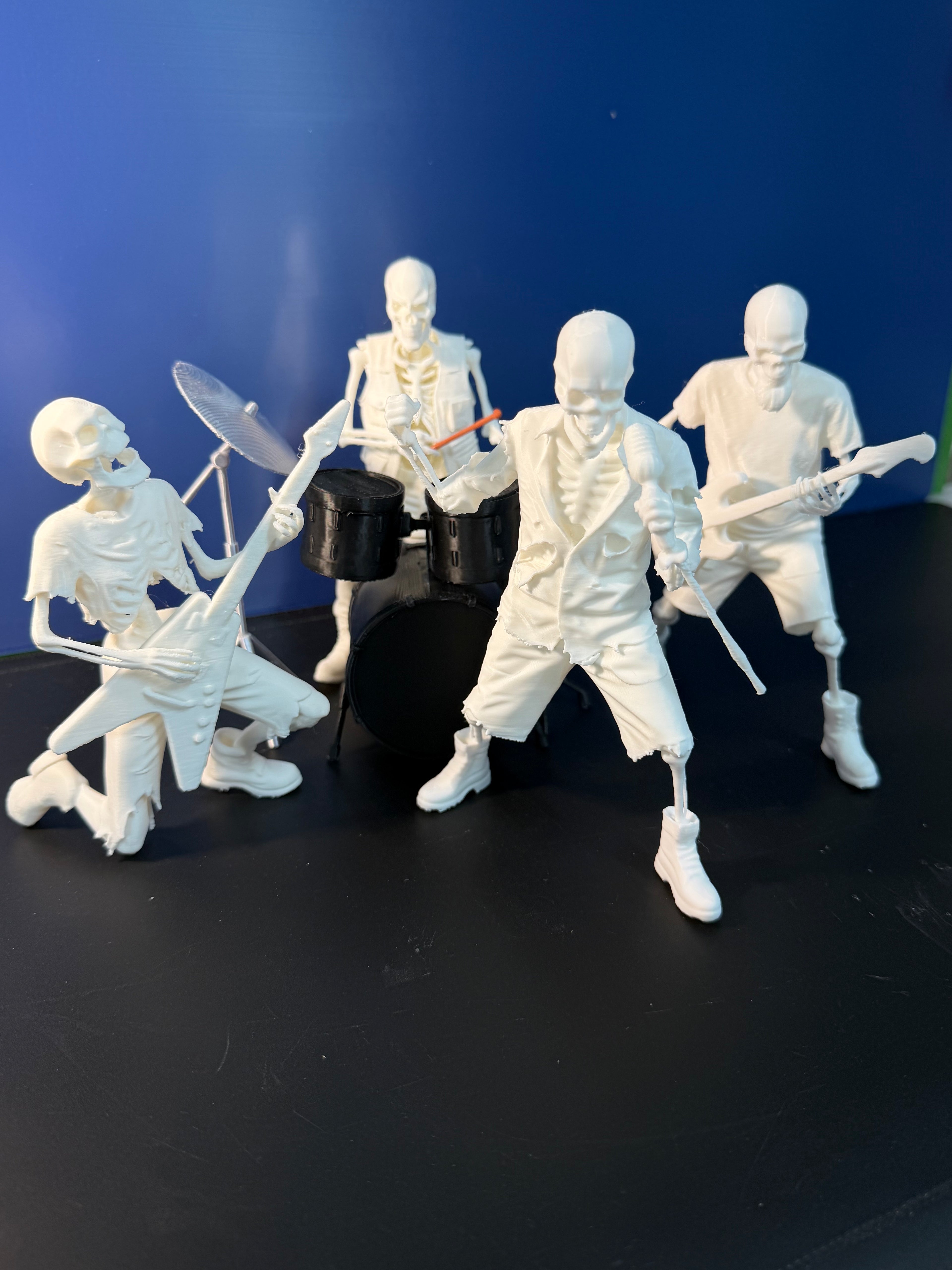 Skeleton Bass Guitarist