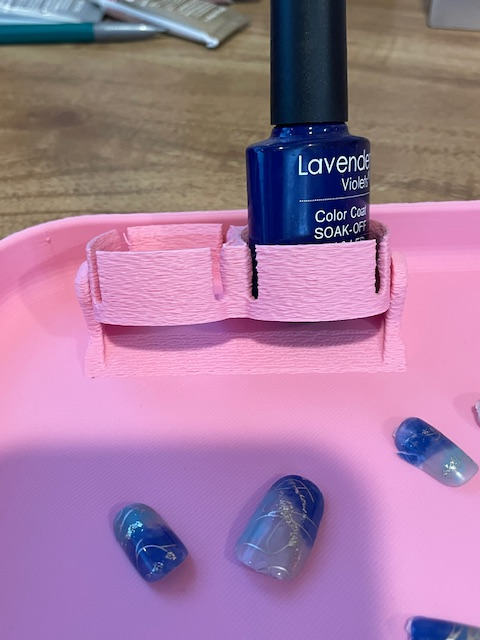 Finger Nail Polish Station