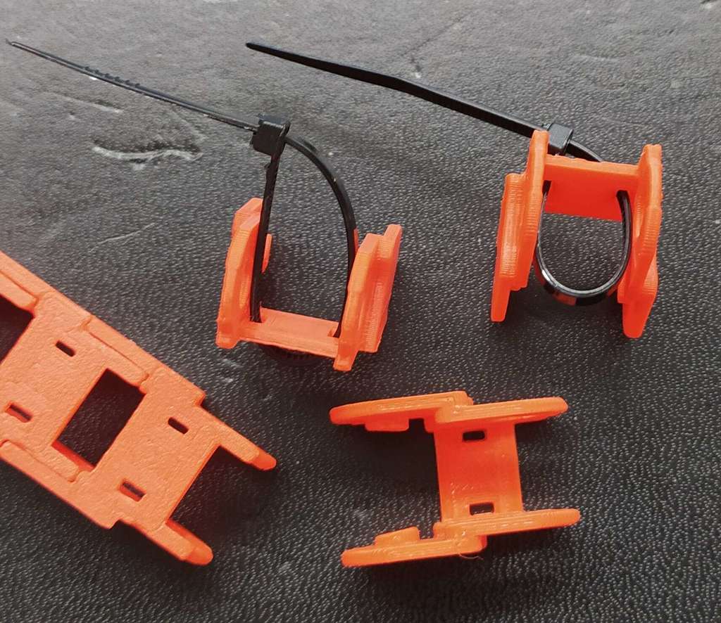 Cable chain minimalist, open, fast print