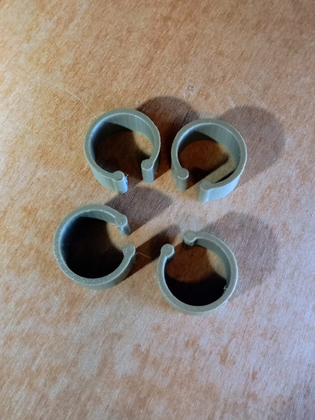A Set of Pipe Clamps