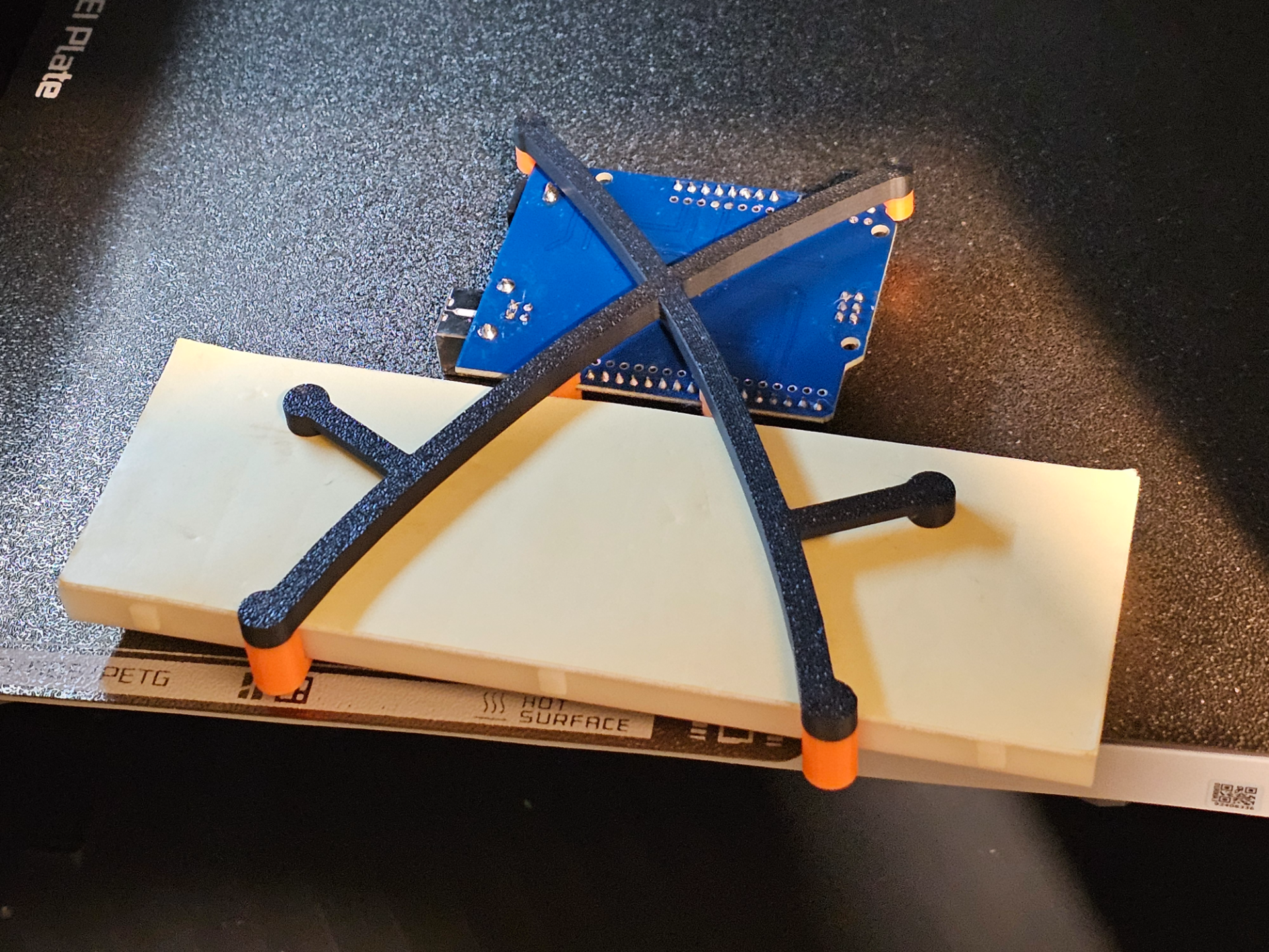 Arduino Uno and Breadboard Holder